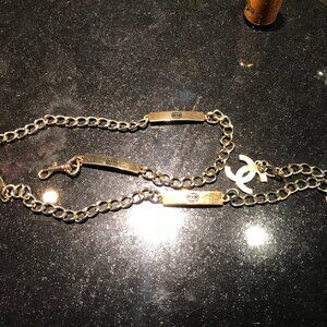 Woman belt. Bronze. Vintage 1985. Lenght 38 inches